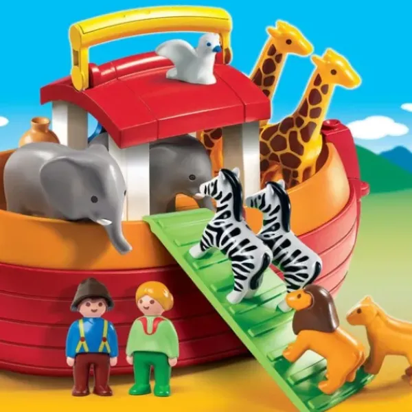 Playmobil Playmobil|6765 - Arche De Noe Transportable - 1.2.3