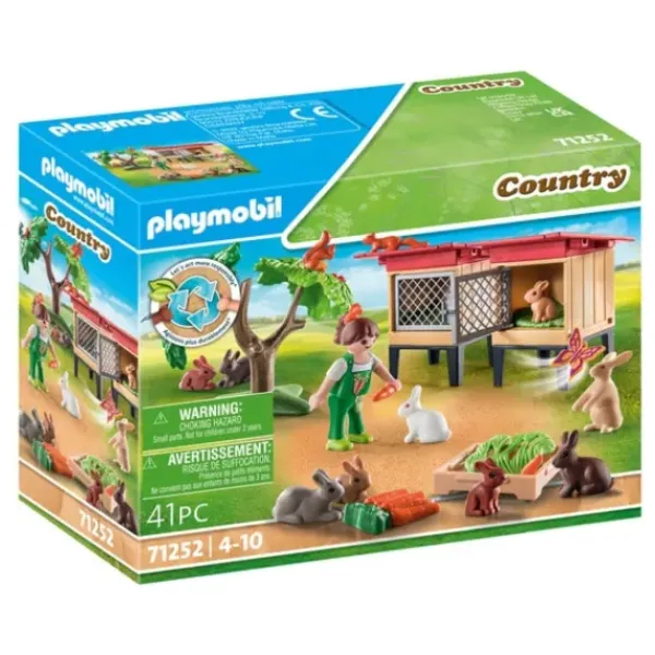 Playmobil Playmobil|71252 - Country - Enfant Avec Enclos Et Lapins