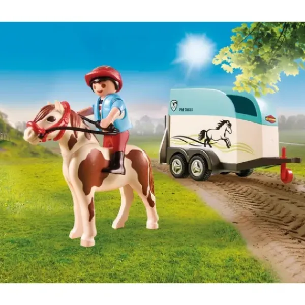 Playmobil Playmobil|70511 - Country - Voiture Et Van Pour Poney