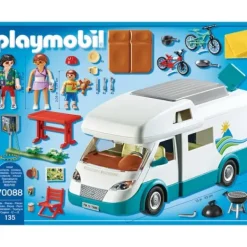 Playmobil Playmobil|70088 - Family Fun - Famille Et Camping-Car