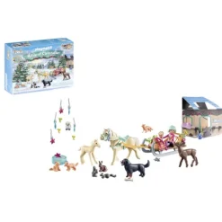Playmobil 71345 - La Magie De Noel - Calendrier De L'avent Equestre- Calendriers De L'avent