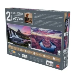 Goliath Puzzle 500 À 1000 Pièces|2 Puzzles 1000 Et 500 Pieces - Islande Et Etats-Unis