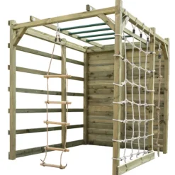 LG Distribution Aire De Jeux En Bois Station De Sport- Aires De Jeux