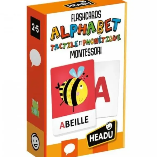 Headu Premiers Apprentissages|Alphabet Tactile Et Phonique Montessori