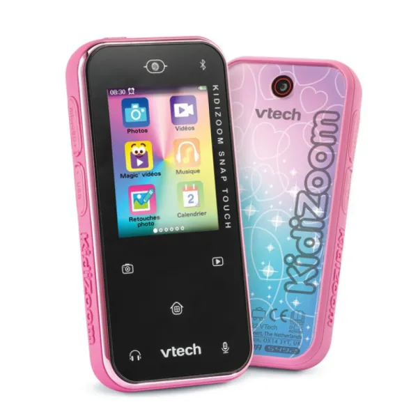 VTech Appareil Photo Kidizoom Snap Touch Rose- Appareils Photo Et Camera