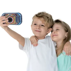 VTech Appareil Photo Kidizoom Touch 5.0 Bleu- Appareils Photo Et Camera