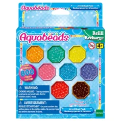 Aquabeads - 31520 - Recharge Perles A Facettes- Perles