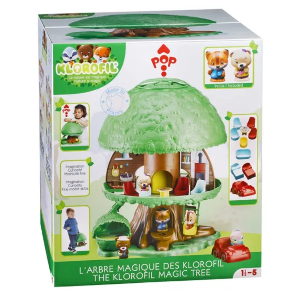 Vulli Arbre Magique Des Klorofil Et 2 Personnages- Activités D'éveil