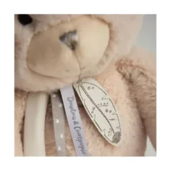 Doudou Et Compagnie Ours En Peluche|Attrape-Reve Peluche Ours Beige 40 Cm
