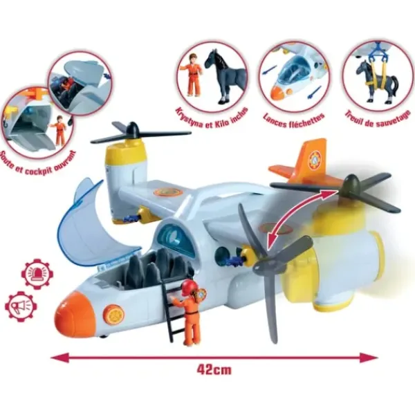 Siku Avions Radiocommandés|Avion De Ligne Avec Accessoires