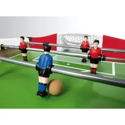 Smoby Baby-Foot|Babyfoot N°1 Evolution - Structure Bois - 2 Balles Incluses