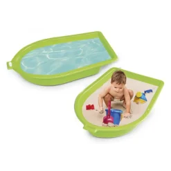 SUN and SPORT Bac A Sable En Plastique Couvercle - Bateau- Bacs À Sable