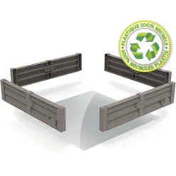 Smoby Bac Square Garden- Bacs À Sable