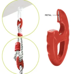 Soulet Balancoire En Bois Pour Portique 3 A 3,50 M- Balancoires Et Portiques