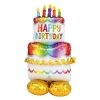 Amscan Ballon Gateau Anniversaire 127 Cm Airloonz- Anniversaire
