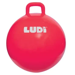 Ludi Ballon Sauteur Xxl Rouge- Ballons Sauteurs