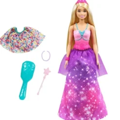 Mattel Barbie Et Poupées Mannequin|Barbie Princesse Transformation Sirene