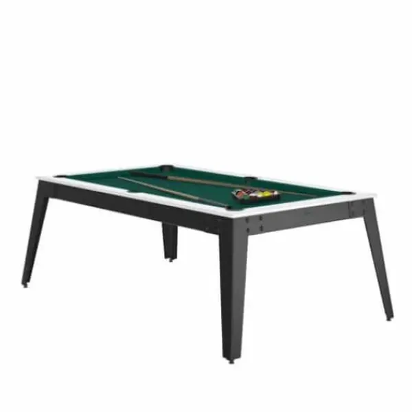 Rene Pierre Billards|Billard Steel Blanc/Gris Avec Plateau