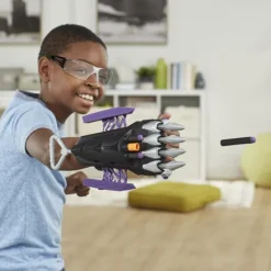 Hasbro Blaster Griffes De Panthere - Marvel Mech Strike Mechasaur- Accessoires Déguisements