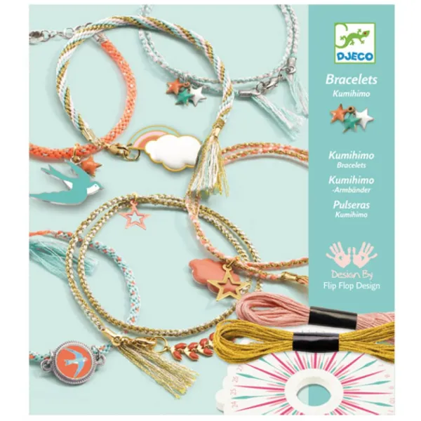 Djeco Bracelets Celeste Kumihimo- Mode, Bijoux, Décoration, Cosmetiques