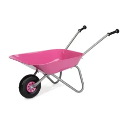 Rolly Toys Brouette Metal Rose- Jeux Et Outils De Jardinage