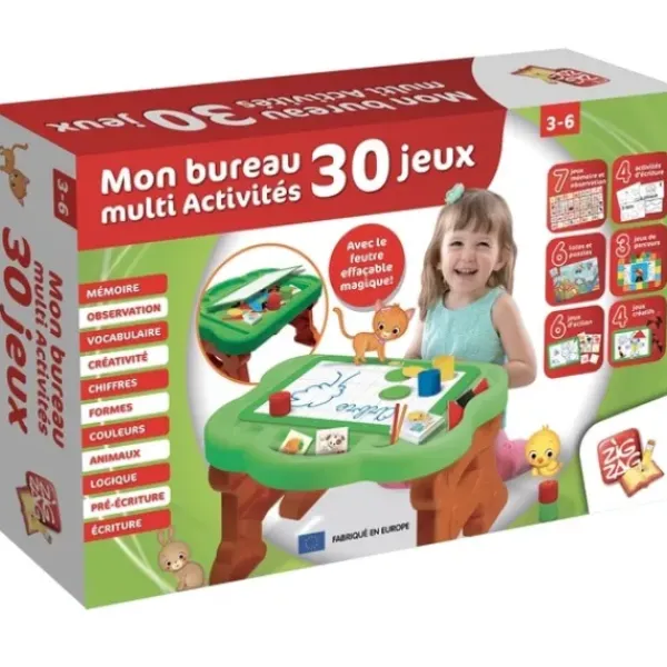 Zig Zag Educatif Premiers Apprentissages|Bureau D'Activites 30 Jeux