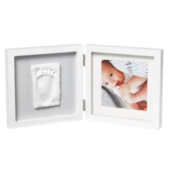 Baby Art Cadre A Empreinte My Baby Style Gris- Coffret Cadeaux, Naissance