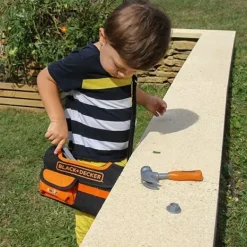 Smoby Bricolage|Caisse A Outils En Tissu Black Et Decker