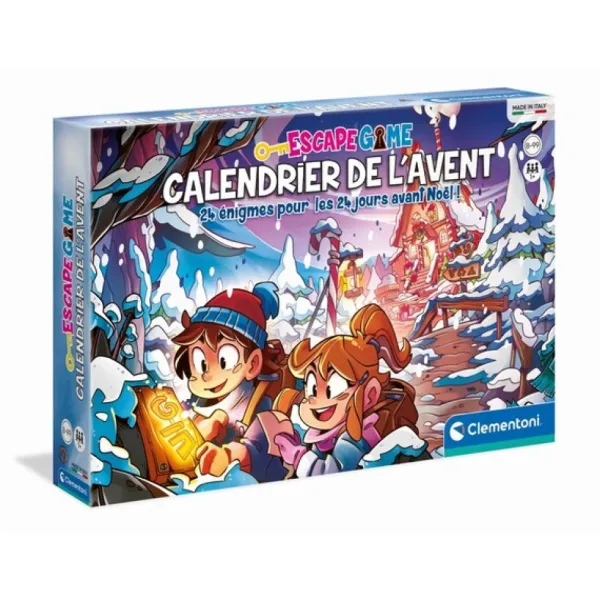 Clementoni Calendrier De L'Avant - Escape Game- Calendriers De L'avent
