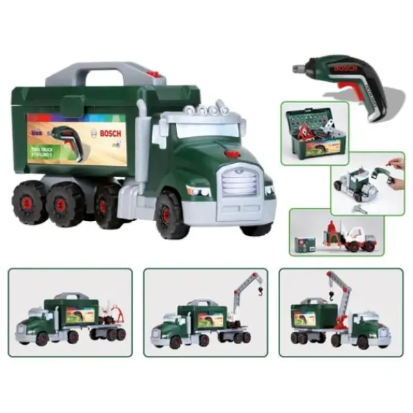 Klein Bricolage|Camion De Bricolage Bosch Avec Visseuse