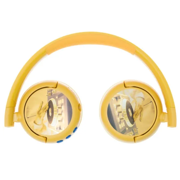 1nfinitx Casque Buddyphones Jaune- Enceintes Bluetooth Et Casques Audio
