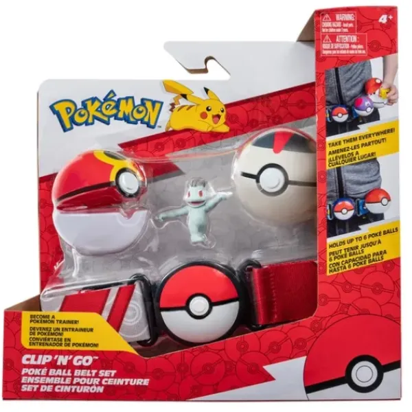 Bandai Mondes Imaginaires|Ceinture Pokemon Pokeball - Machoc
