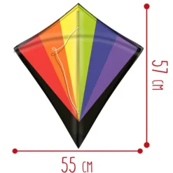 SUN and SPORT Cerf Volant Arc En Ciel- Jeux De Plage