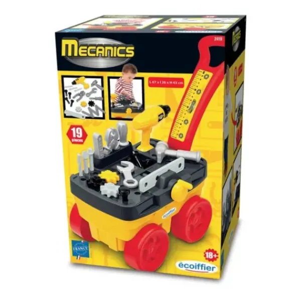 Ecoiffier Bricolage|Chariot A Outils Mecanics
