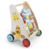 WOOD N PLAY Chariot De Marche En Bois Multi-Activités- Activités D'éveil