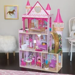 KidKraft Maisons De Poupee|Chateau De Poupee Rose Garden