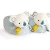 Doudou Et Compagnie Chaussons Yoka Le Koala 0 A 6 Mois- Vêtements Enfants