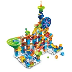 VTech Circuit A Billes Marble Rush - Ultimate Set Electronic Xl100E- Constructions Magnétiques, Billes