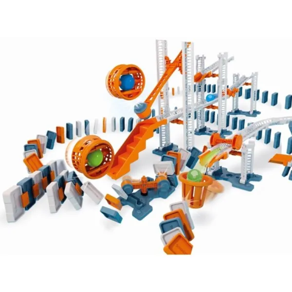 Clementoni Circuit De Billes Domino Challenge - Action Et Reaction- Meccano, Engrenages