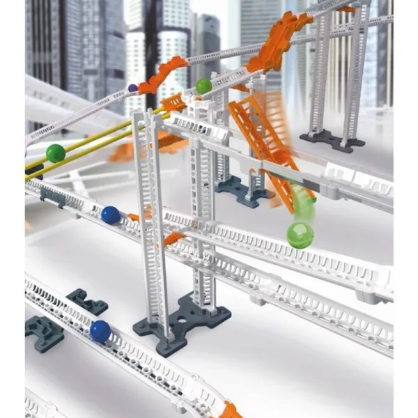 Clementoni Circuit De Billes Domino Challenge - Action Et Reaction- Meccano, Engrenages
