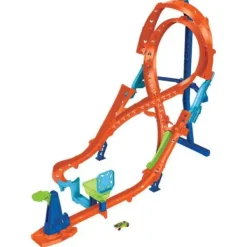 Mattel Circuit Piste Cascade Grand Huit - Hot Wheels- Jeux De Récréation