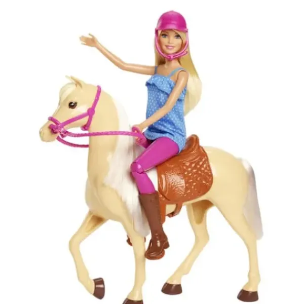 Mattel Poupées|Coffret Barbie Et Son Cheval