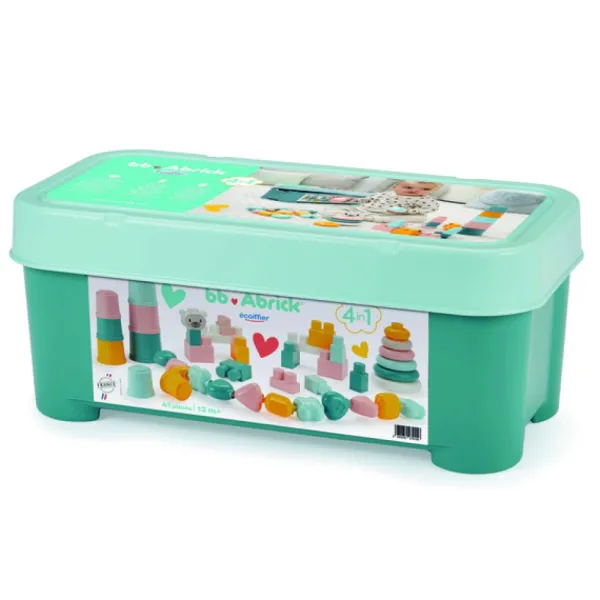 Abrick Coffret Bb 4 En 1- Jouets À Emboîter, À Empiler