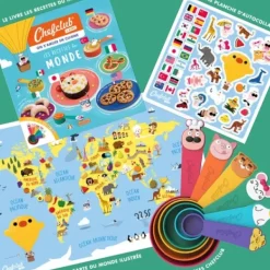 Chefclub Faire Comme Les Grands|Coffret Kids - Les Recettes Du Monde