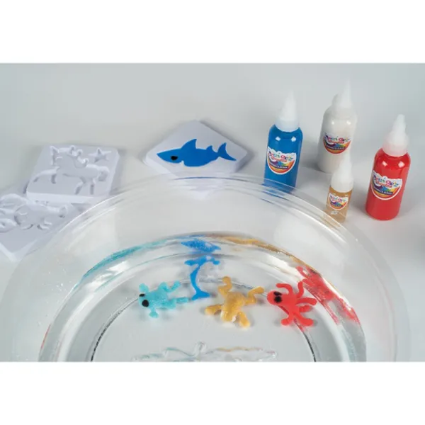Simba Dickie Coffret Creatif Aqua Gelz Deluxe- Pate À Modeler, Modelage Et Gravure