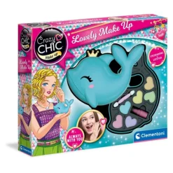Clementoni Coffret De Maquillage Dauphin - Crazy Chic- Coiffure & Maquillage