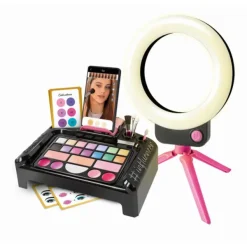 Clementoni Coffret De Maquillage Make Up Studio - Crazy Chic- Coiffure & Maquillage