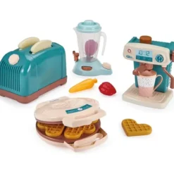 Ecoiffier Cuisine Et Dinette|Coffret ElectroMénager 4 En 1