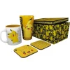 Abysse Coffret Pokemon - Mug Avec Verre Et Dessous De Verre- Anniversaire