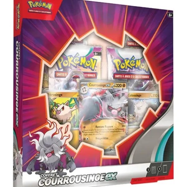 Asmodée Cartes À Collectionner|Coffret Pokemon Courrousinge-Ex
